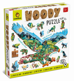 La foresta del Nord. Woody puzzle