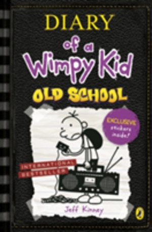 Diary of a wimpy kid. Old school. Exclusive stickers inside