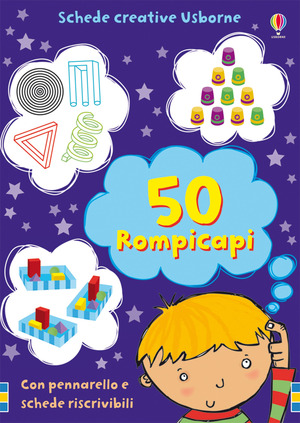 Cinquanta rompicapi. Ediz. illustrata. Con pennarello