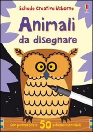 Animali da disegnare. Ediz. illustrata. Con pennarello
