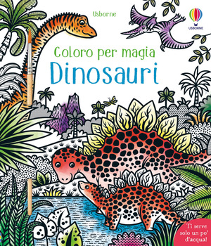 Dinosauri. Ediz. a colori. Con pennello
