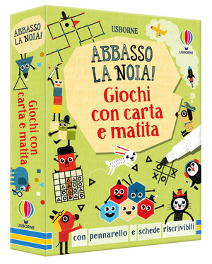Giochi con carta e matita. Abbasso la noia! Con gadget