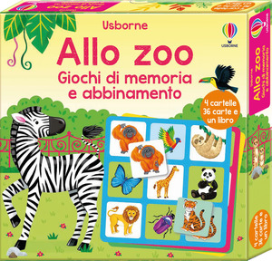 Allo zoo. Ediz. illustrata. Con 4 cartelle. Con libro illustrato