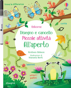 All’aperto. Ediz. a colori. Con pennarello