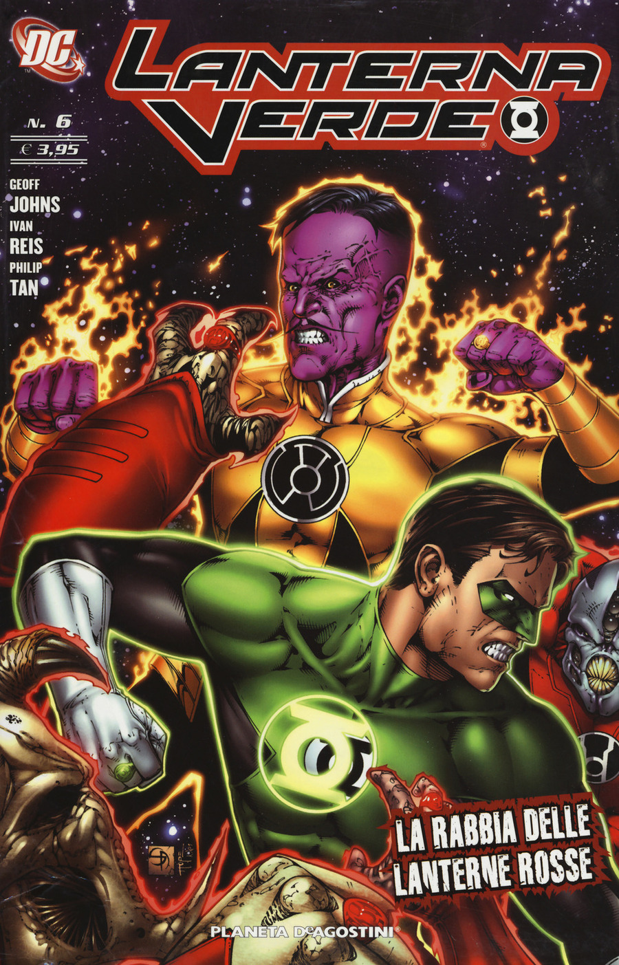 La rabbia delle lanterne rosse. Lanterna verde