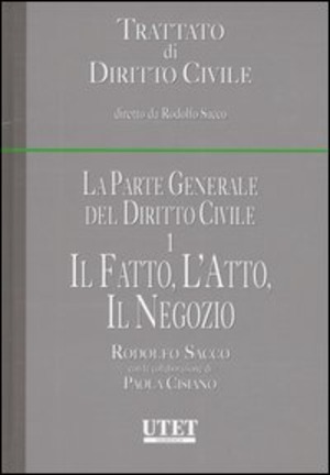 La parte generale del diritto civile