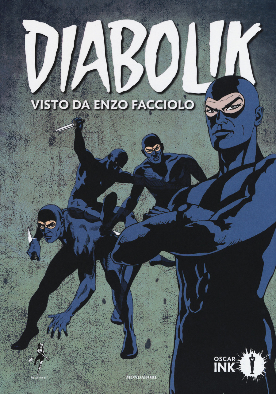 Diabolik visto da Enzo Facciolo. Con Poster