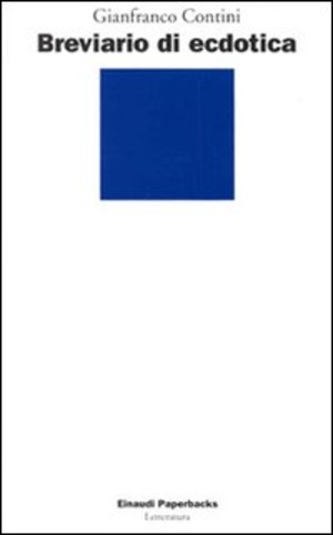Breviario di ecdotica
