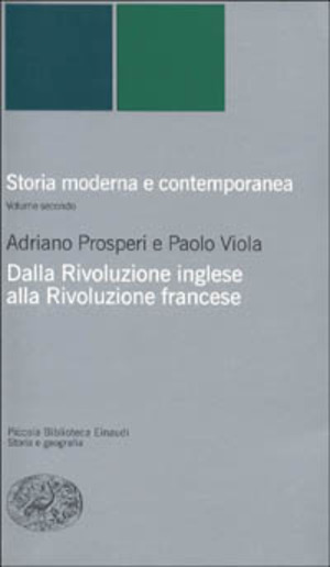 Storia moderna e contemporanea