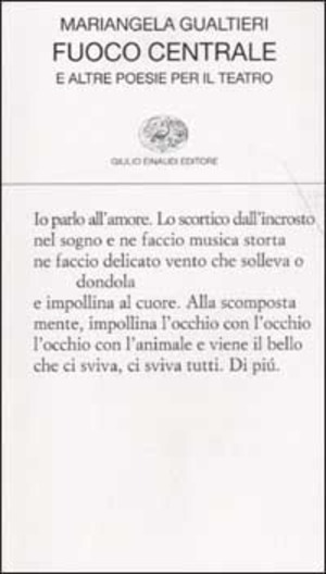 Fuoco centrale e altre poesie per il teatro