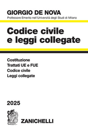 Codice civile e leggi collegate 2025. Con CD-ROM