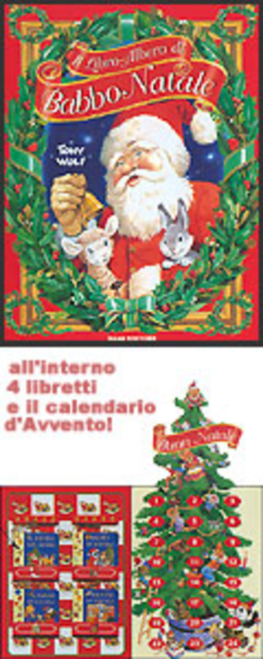 Il libro-albero di Babbo Natale