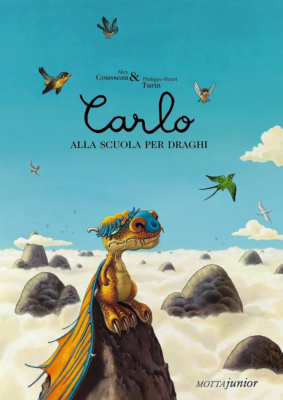 Carlo alla scuola per draghi. Ediz. illustrata