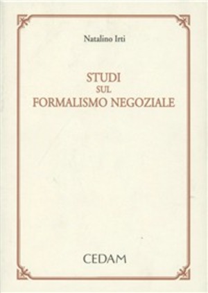 Studi sul formalismo negoziale