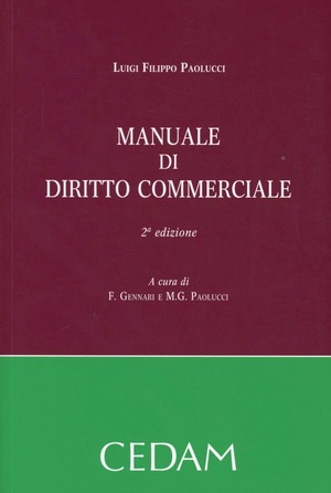 Manuale di diritto commerciale