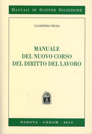 Manuale del nuovo corso del diritto del lavoro