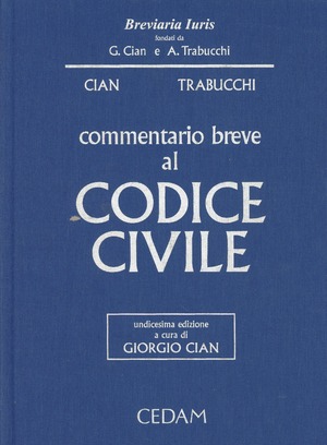 Commentario breve al codice civile