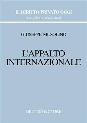 L' appalto internazionale