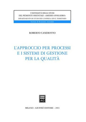L' approccio per processi e i sistemi di gestione per la qualità