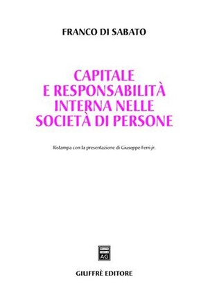 Capitale e responsabilità interna nelle società di persone