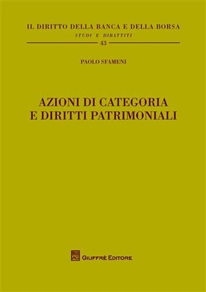 Azioni di categoria e diritti patrimoniali
