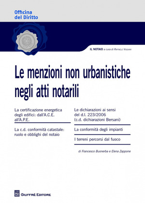 Le menzioni non urbanistiche negli atti notarili