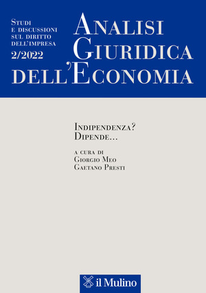 Analisi giuridica dell'economia (2022)
