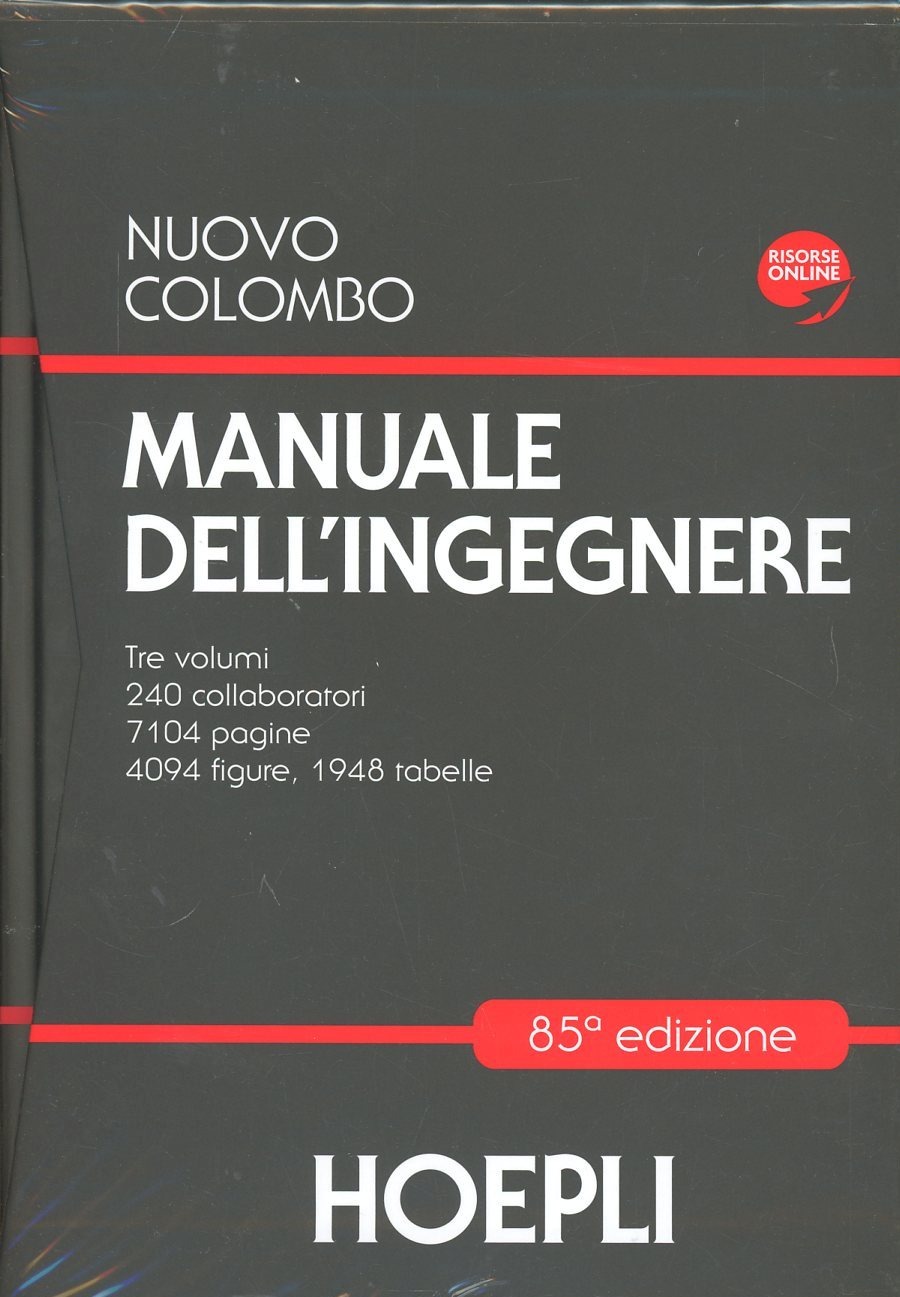 Nuovo Colombo. Manuale dell'ingegnere
