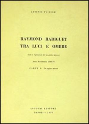 Raymond Radiguet tra luci e ombre