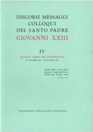 Discorsi, messaggi, colloqui di Giovanni XXIII