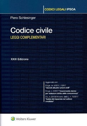 Codice civile. Leggi complementari