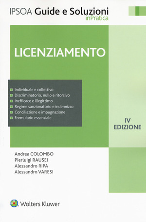 Licenziamento. Con e-book