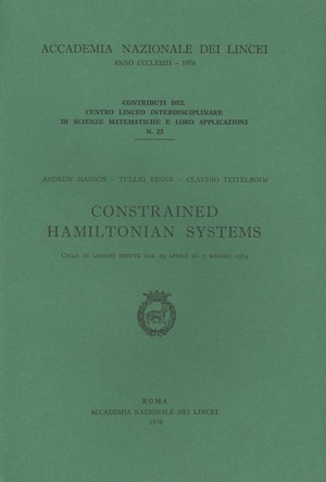 Constrained Hamiltonian systems