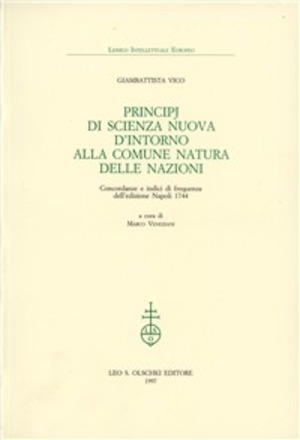 Principj di scienza nuova d'intorno alla comune natura delle nazioni. Concordanze e indici di frequenza dell'edizione Napoli 1744