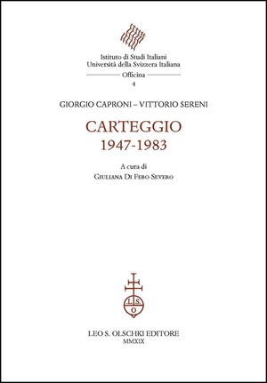 Carteggio 1947-1983