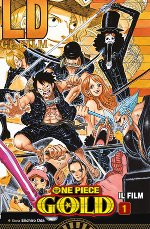 One piece film Gold. Anime comics
