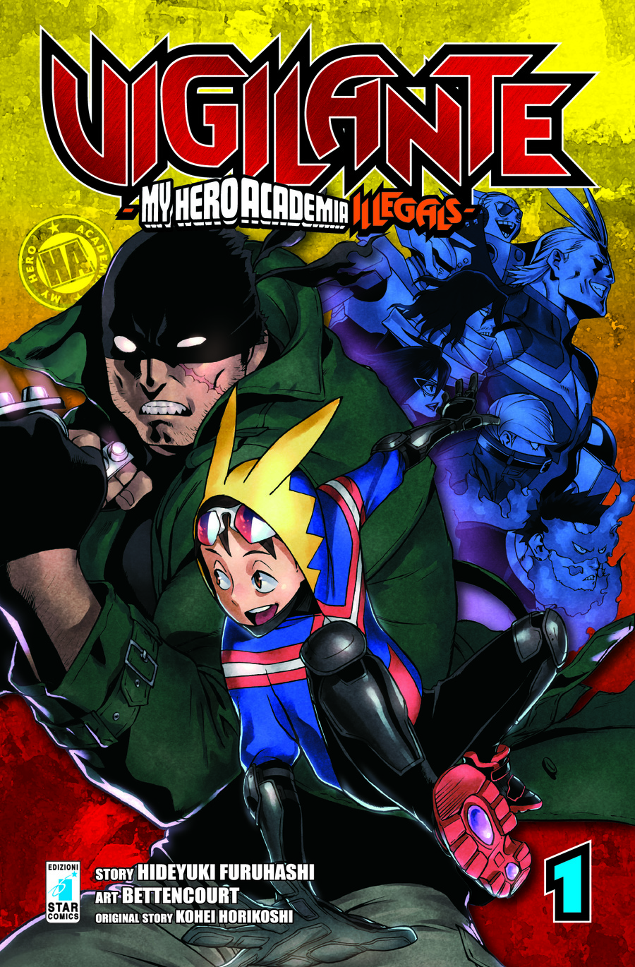 Vigilante. My Hero Academia illegals