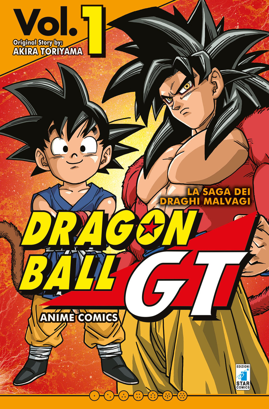 La saga dei draghi malvagi. Dragon Ball GT. Anime comics