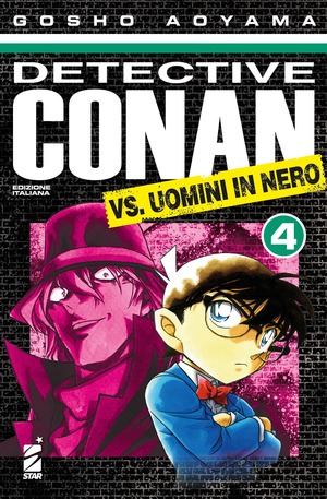 Detective Conan vs uomini in nero