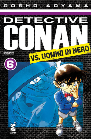 Detective Conan vs uomini in nero