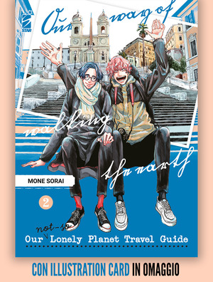 Our not-so lonely planet travel guide. Con illustration card