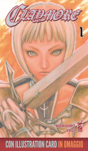 Claymore. New edition. Con illustration card di «Ariadne in the blue sky»