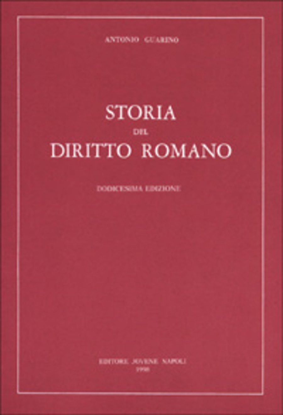 Storia del diritto romano