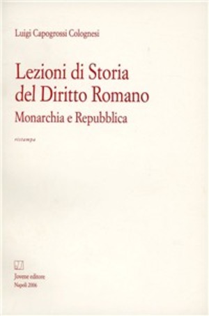 Lezioni di storia del diritto
