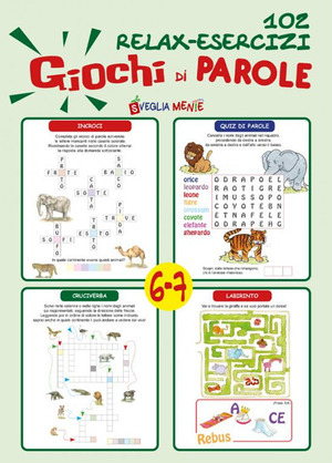 102 relax esercizi. Giochi di parole 6-7 anni