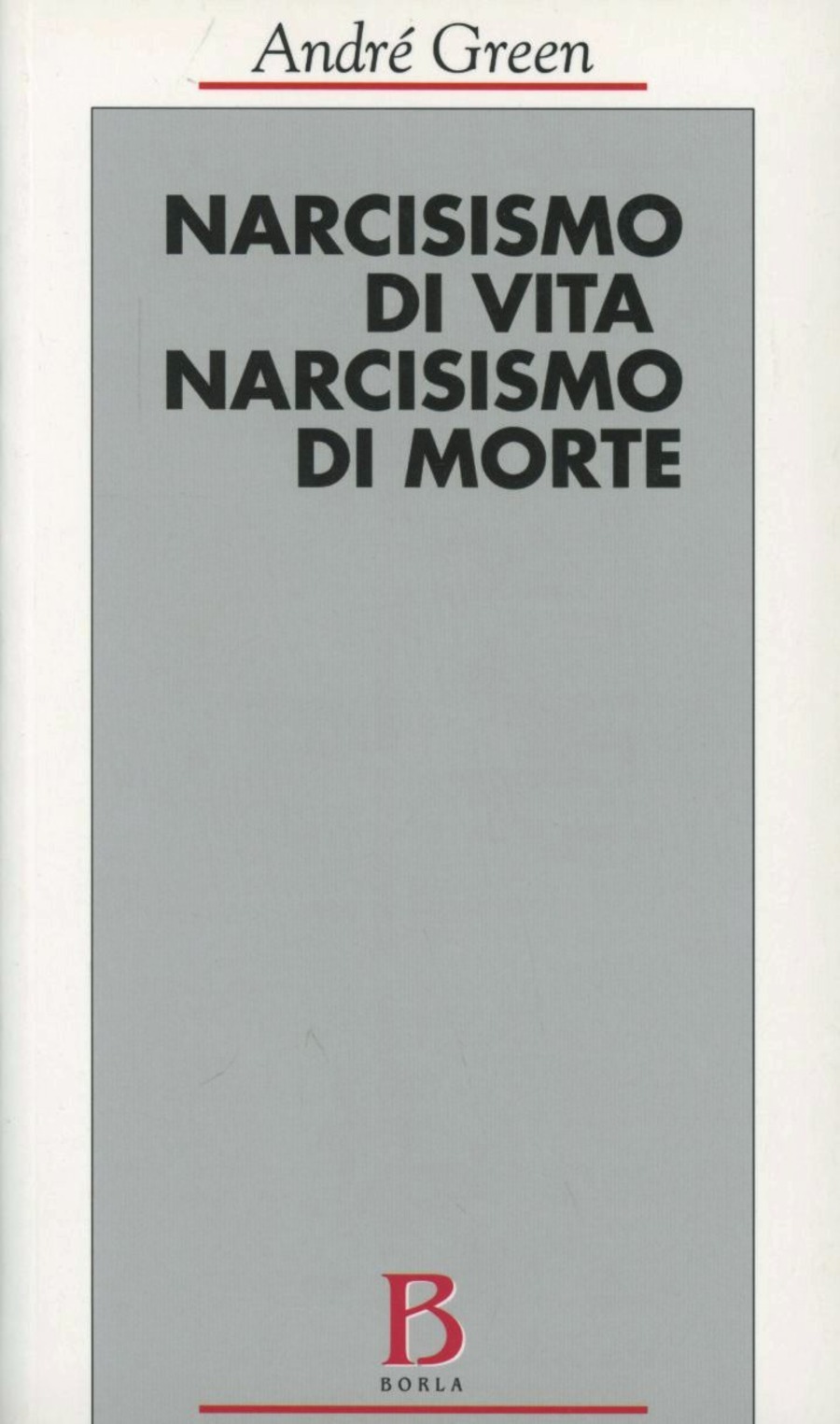 Narcisismo di vita, narcisismo di morte