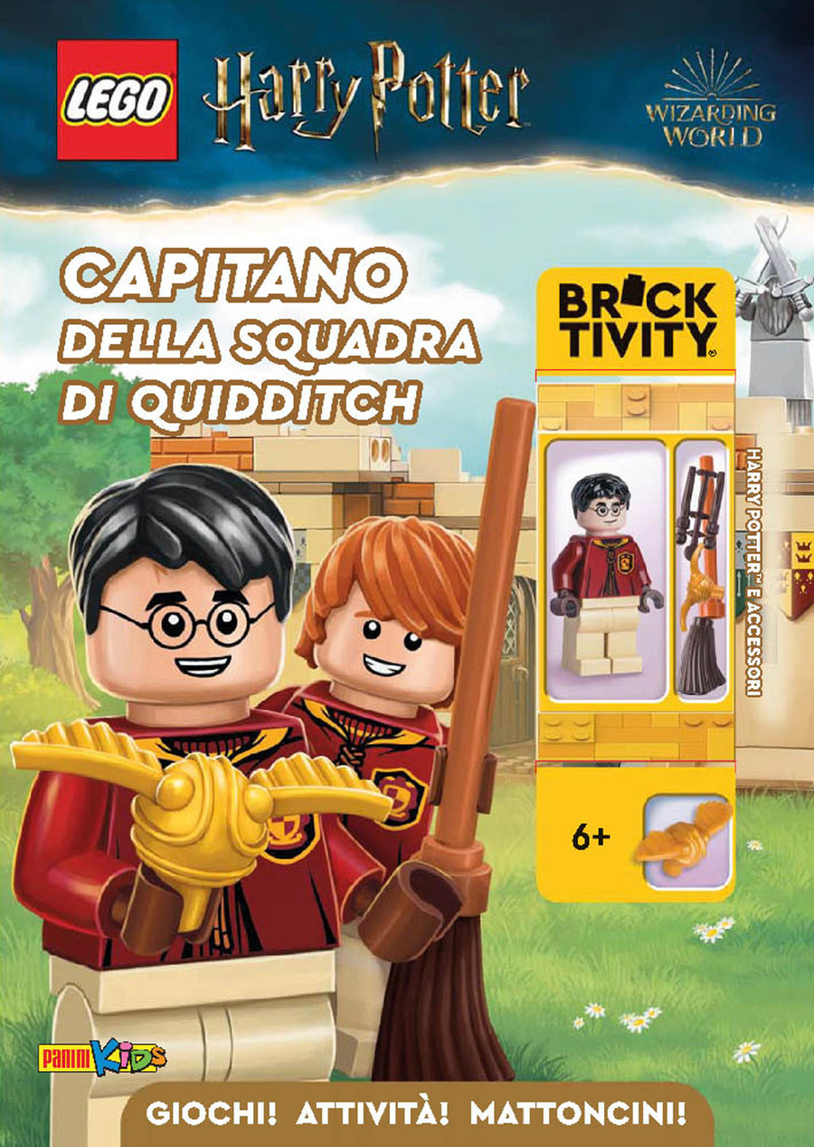 Capitano della squadra di quidditch. Lego Harry Potter. Ediz. a colori. Con minifigure LEGO® di Harry Potter con la scopa volante e il boccino d’oro