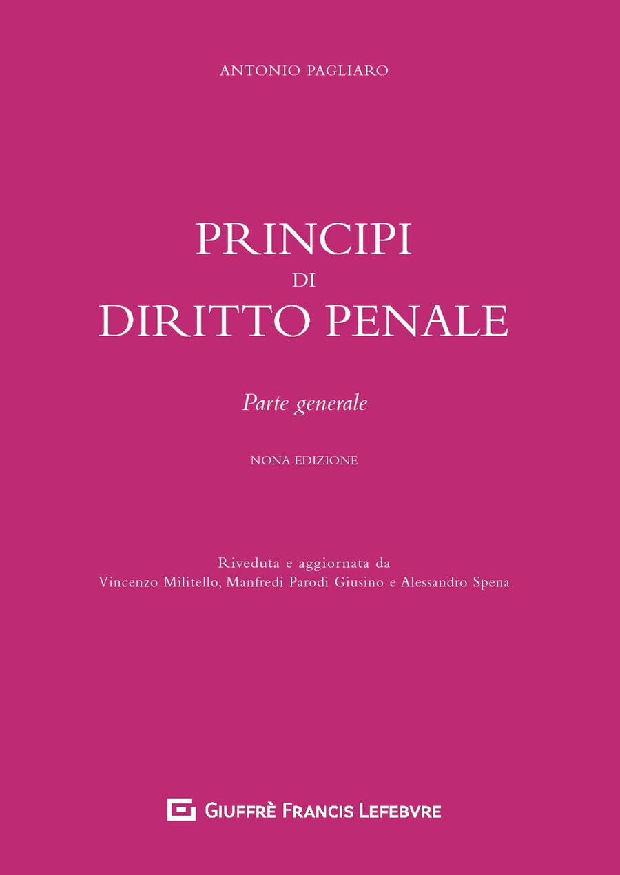 Diritto Penale. Parte generale