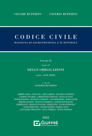 Codice civile. Rassegna di giurisprudenza e di dottrina