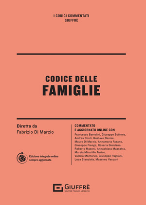 Codice delle famiglie. Con Contenuto digitale per accesso online